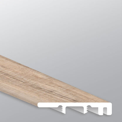 Andover Blythe end cap trim for rigid core SPC vinyl plank flooring