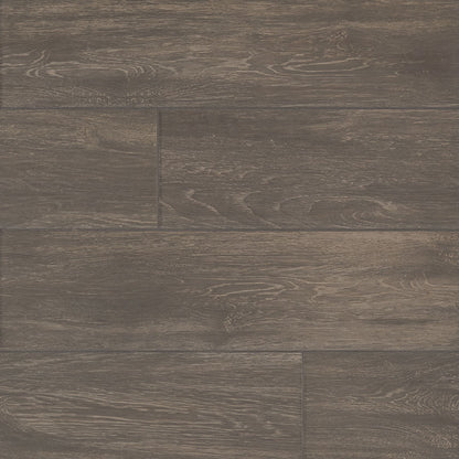 Balboa Moka wood look ceramic tile, matte finish, 6 by 24 inch view