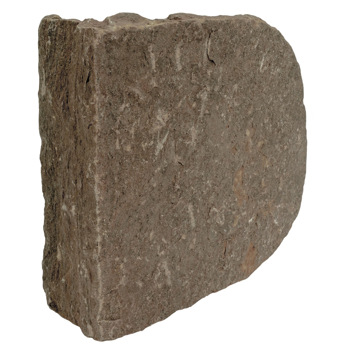Bedford Fieldstone natural thin stone veneer corner piece, close up product view