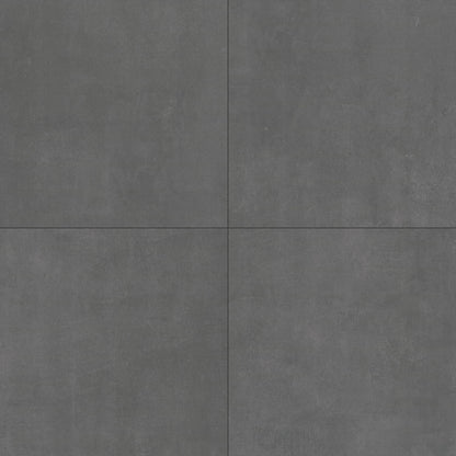 Beton Antracite porcelain pavers, close up product view showing color and texture