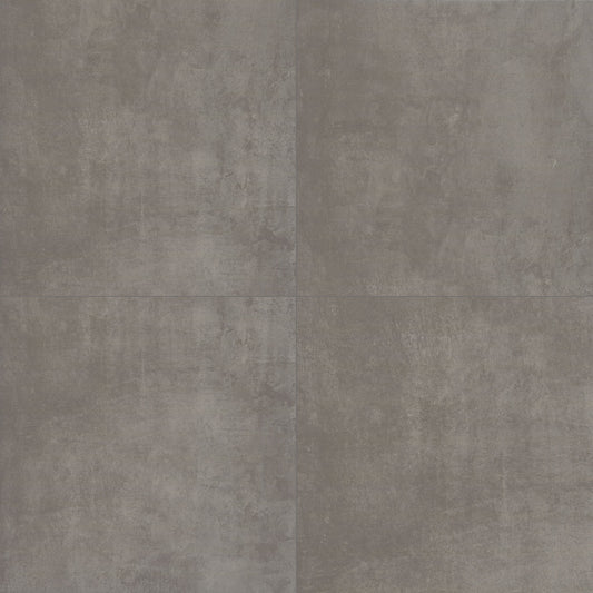 Beton Grey porcelain pavers, close up product view showing color and texture