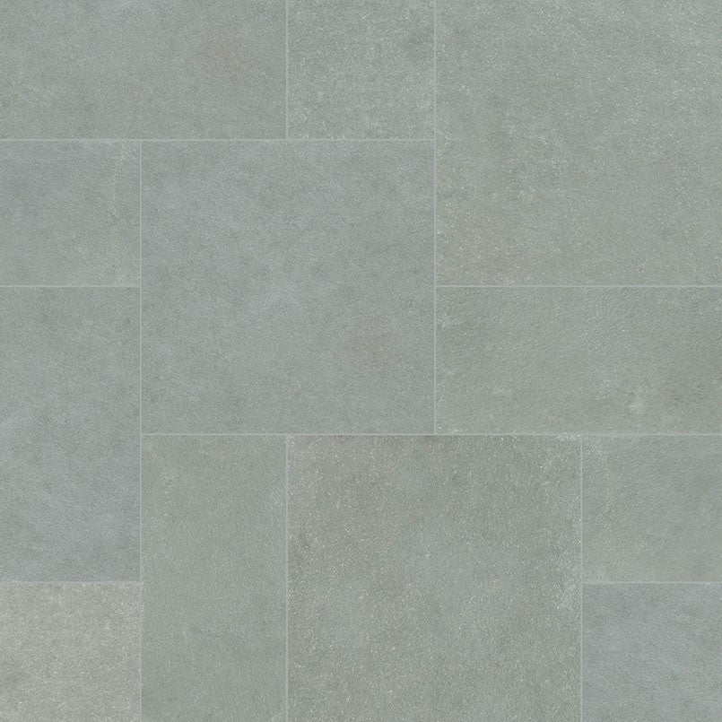Caribbean Blue natural stone wall cap, close up product view showing color and texture