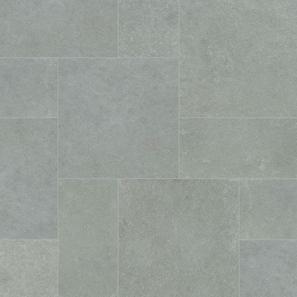 Caribbean Blue natural stone wall cap, close up product view showing color and texture