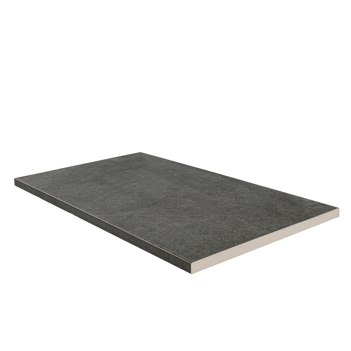 Cementique Graphite porcelain pavers, close up product view showing color and texture