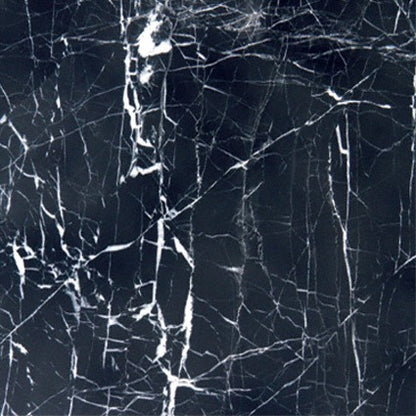 China Black Marble Tile, 12"x12" Tile in Polished finish