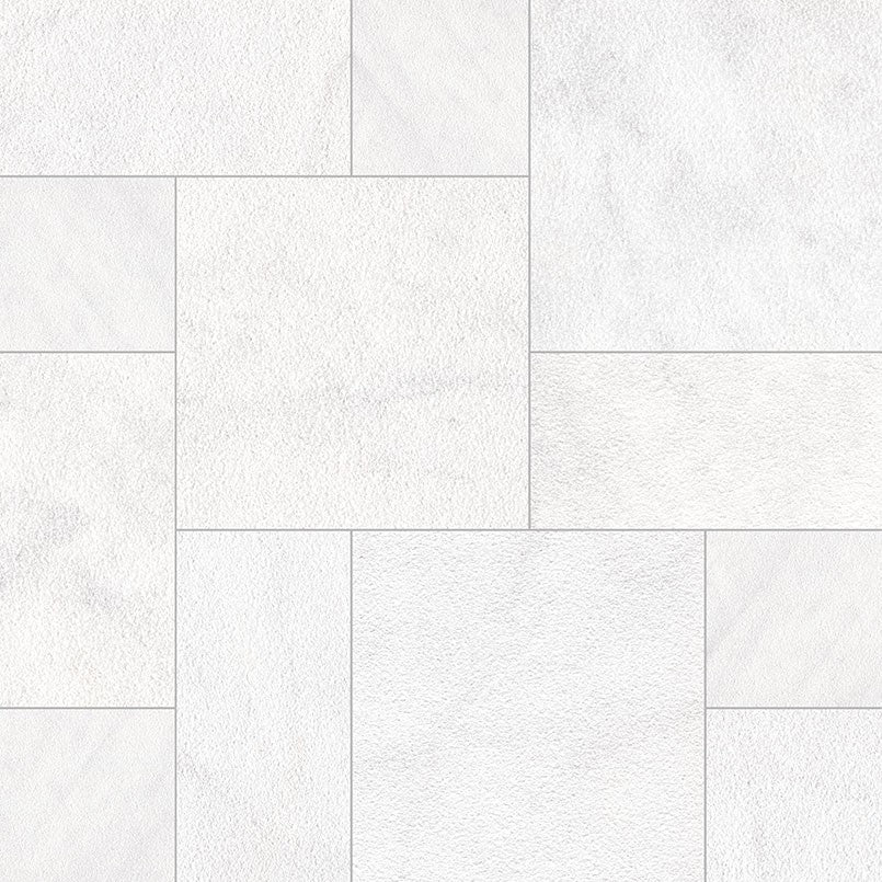 Crystal White natural stone pool coping, close up product view showing color and texture