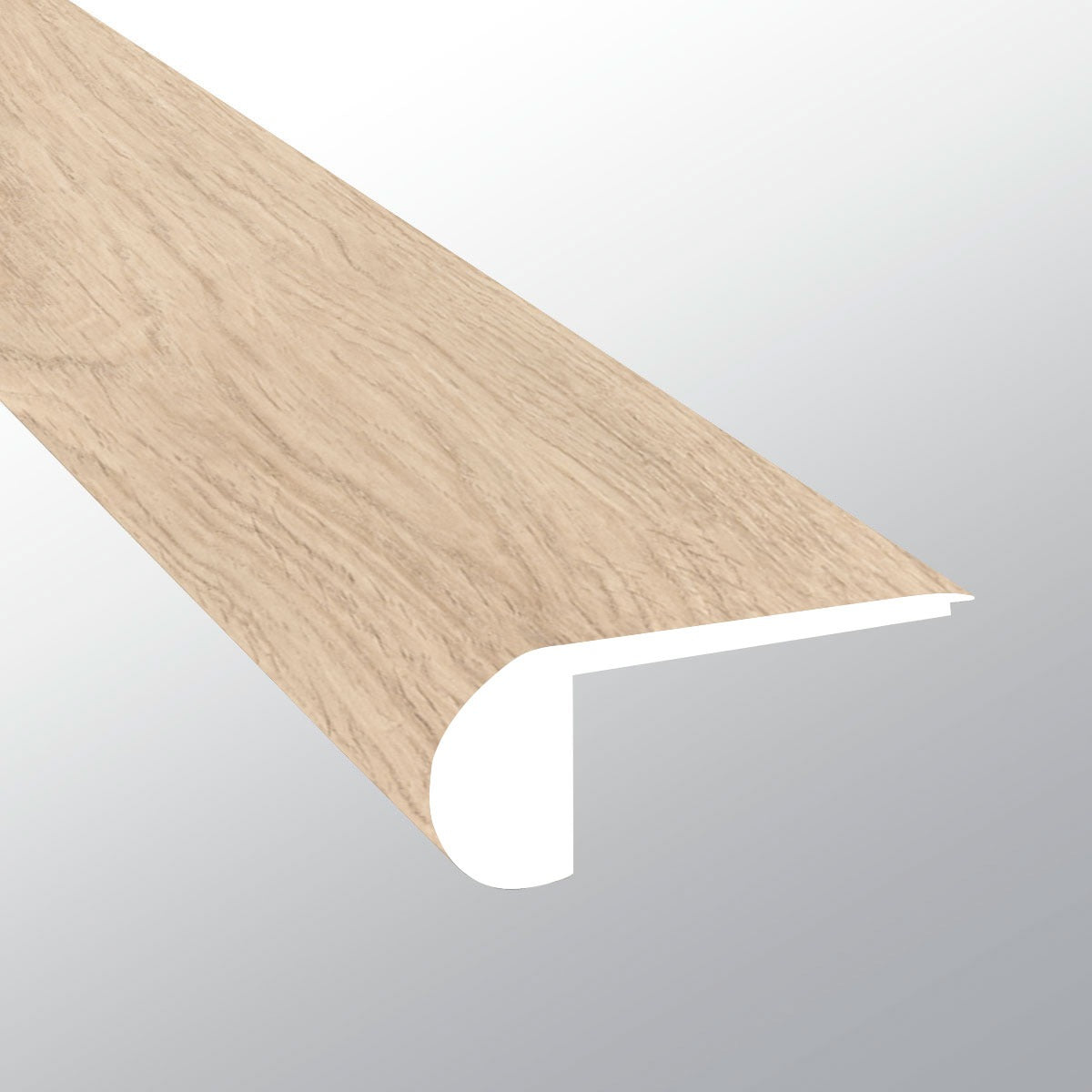 Cyrus 2.0 Chester Hills flush stair nose trim for rigid core SPC vinyl plank flooring