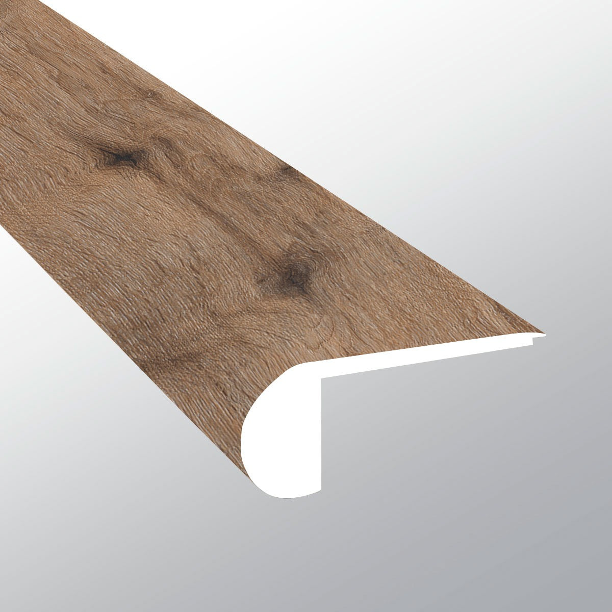Cyrus 2.0 Fauna flush stair nose trim for rigid core SPC vinyl plank flooring
