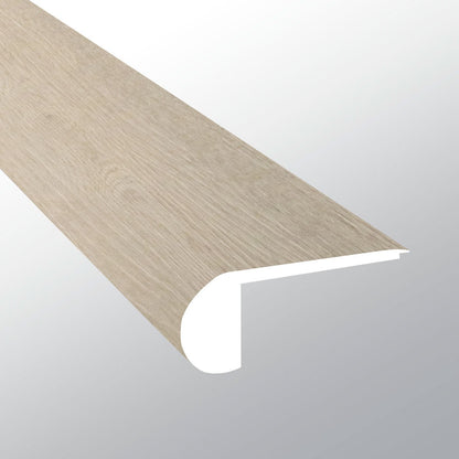 Cyrus Runmill Isle flush stair nose trim for rigid core SPC vinyl plank flooring