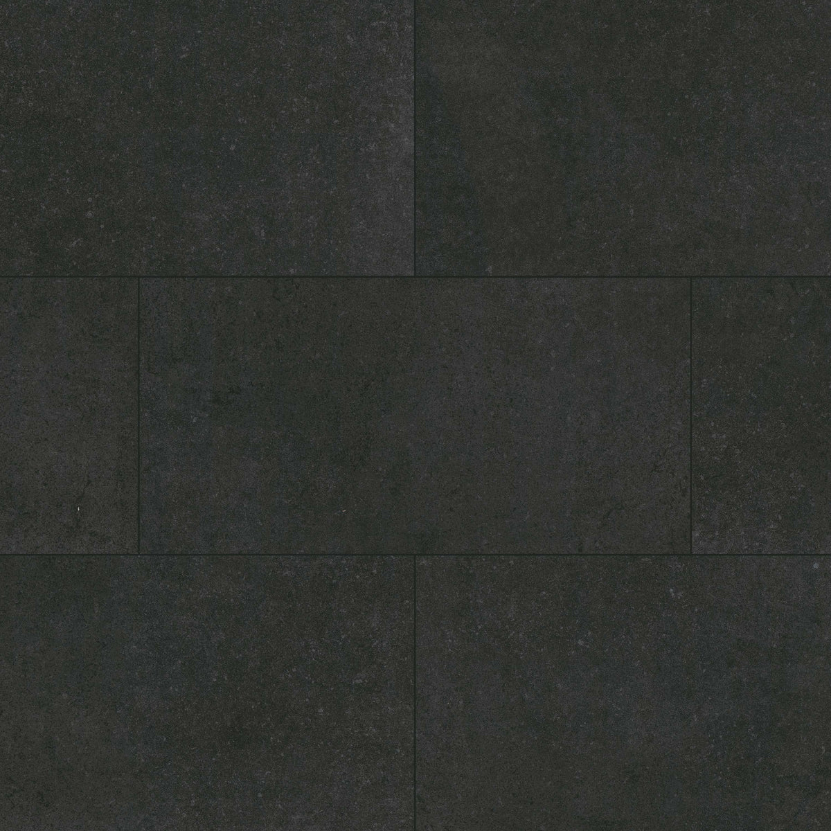 Dimensions Graphite concrete look porcelain tile, matte finish, 12 by 24 inch view