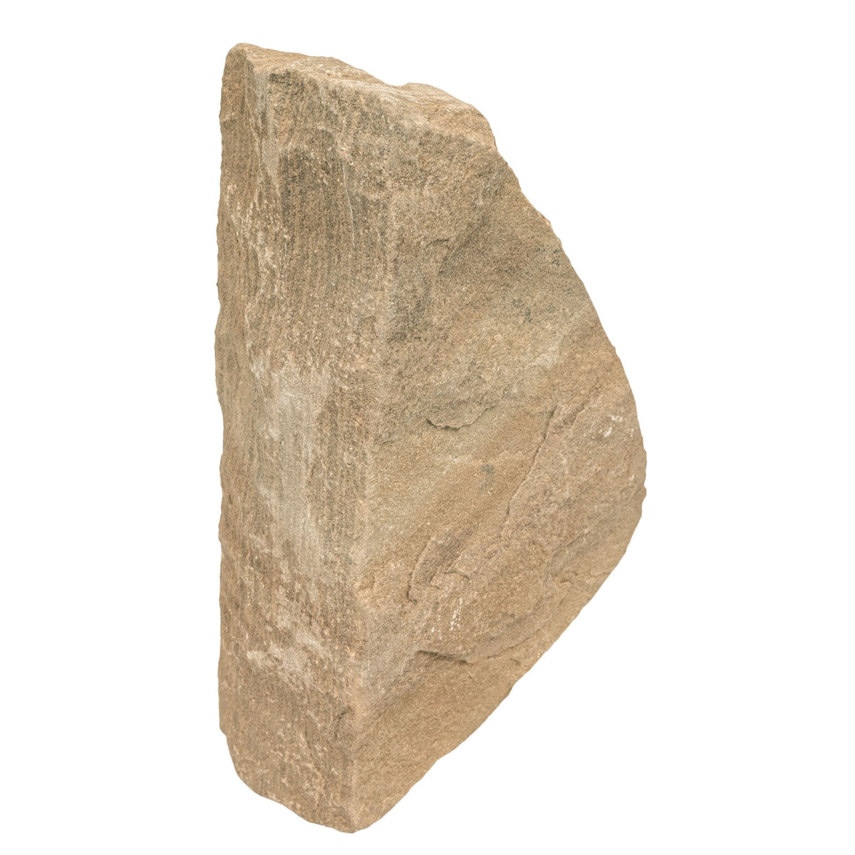 Durham Fall Fieldstone natural thin stone veneer corner piece, close up product view