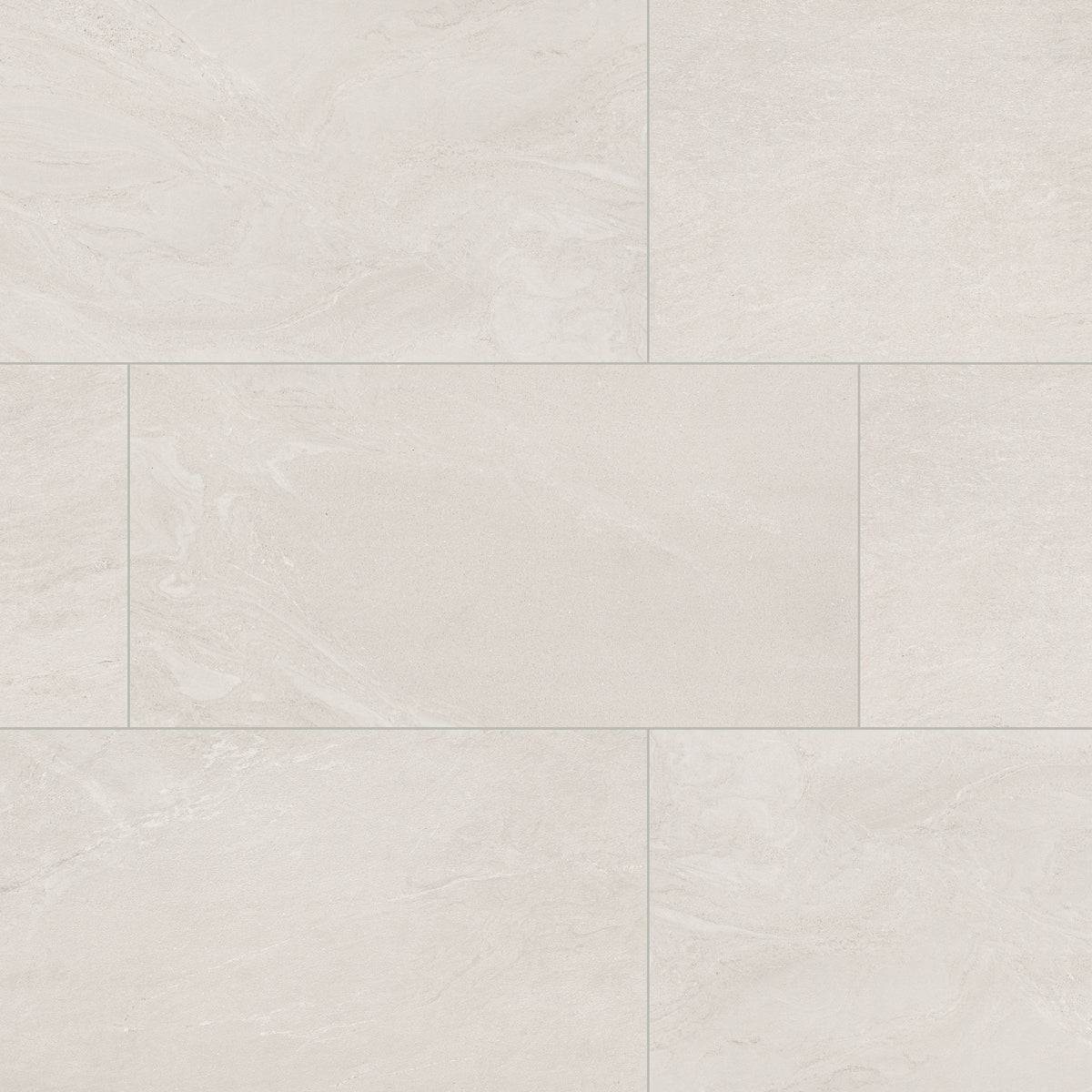 Elbe Alabaster quartzite look porcelain tile, lappato finish, 12 by 24 inch view