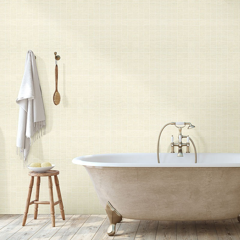 Focus Glacier 2x2 Porcelain Mosaic installed in a finished room