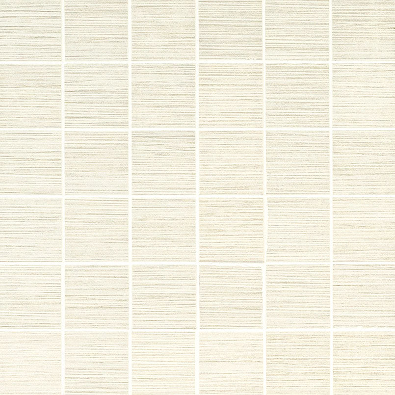 Focus Glacier 2x2 Porcelain Mosaic in matte finish, close up sheet view