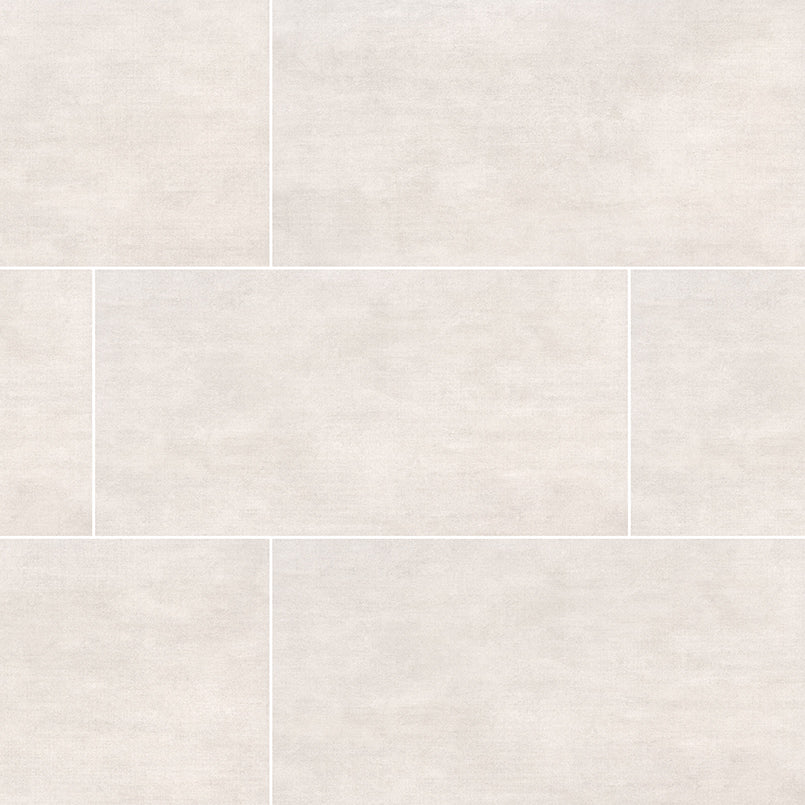 Gridscale Ice concrete look ceramic tile, matte finish, 12 by 24 inch view