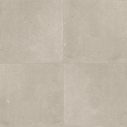 Gritzo Almond porcelain pavers, close up product view showing color and texture