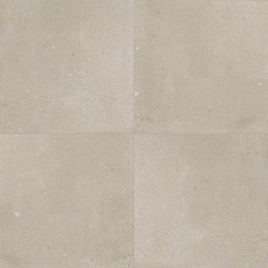 Gritzo Almond porcelain pavers, close up product view showing color and texture