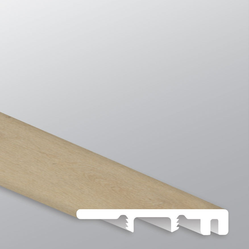 Kallum Benton Blonde end cap trim for loose lay vinyl plank flooring