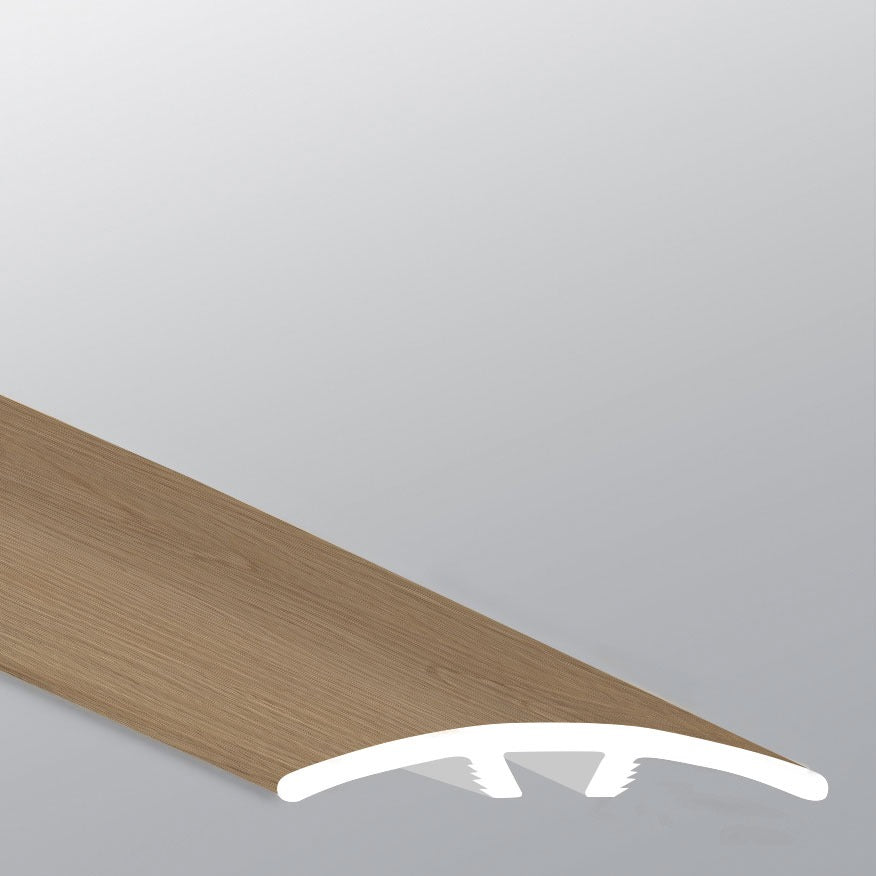 Kallum Larkin multi purpose T-molding and reducer trim for loose lay vinyl plank flooring