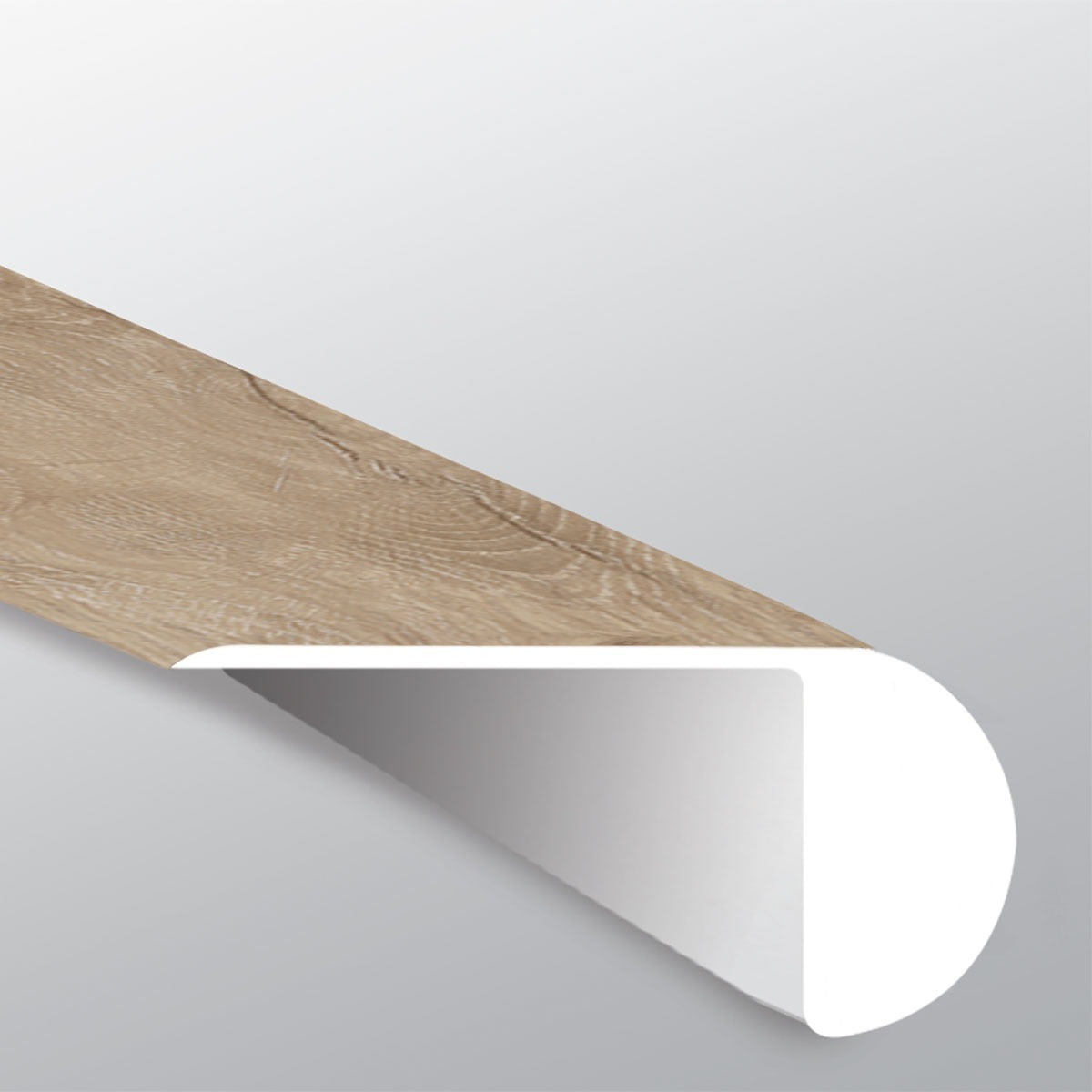 Kallum Sandino overlapping stair nose trim for loose lay vinyl plank flooring