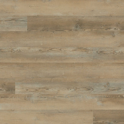 Katavia Lime Washed Oak glue down vinyl plank flooring, top down plank view