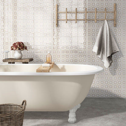 Kenzzi Dekora ceramic tile shown in a finished room