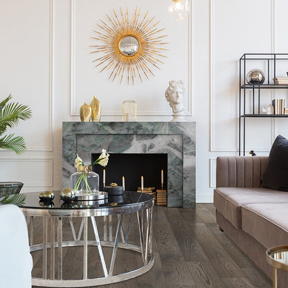 Ladson Atwood engineered wood flooring installed in a living room