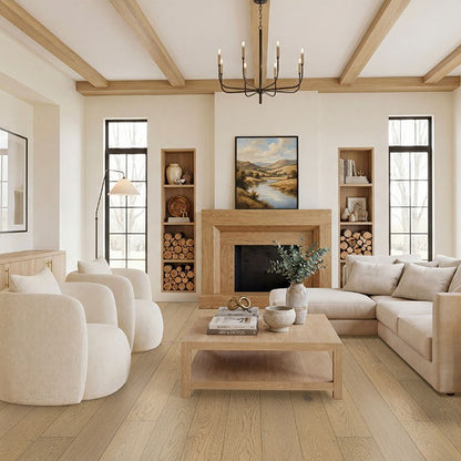 Ladson Talren engineered wood flooring installed in a living room
