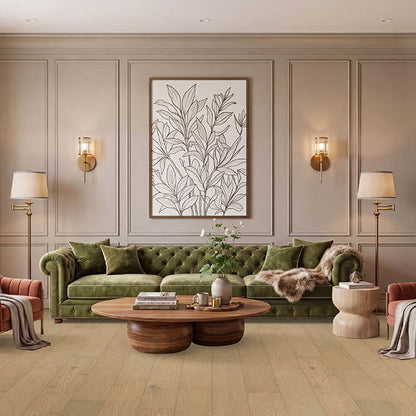 Ladson Talren engineered wood flooring installed in a living room