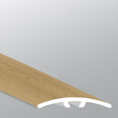 Laurel Bayside Buff multi purpose T-molding and reducer trim for rigid core SPC vinyl plank flooring