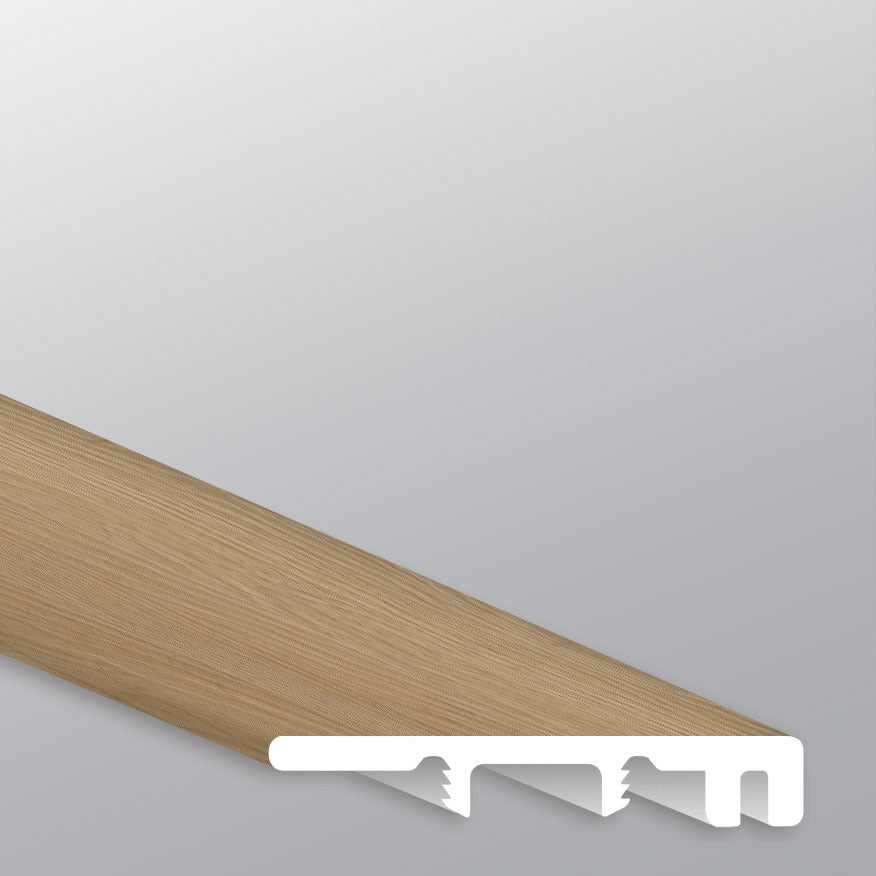 Laurel Cabana end cap trim for rigid core SPC vinyl plank flooring