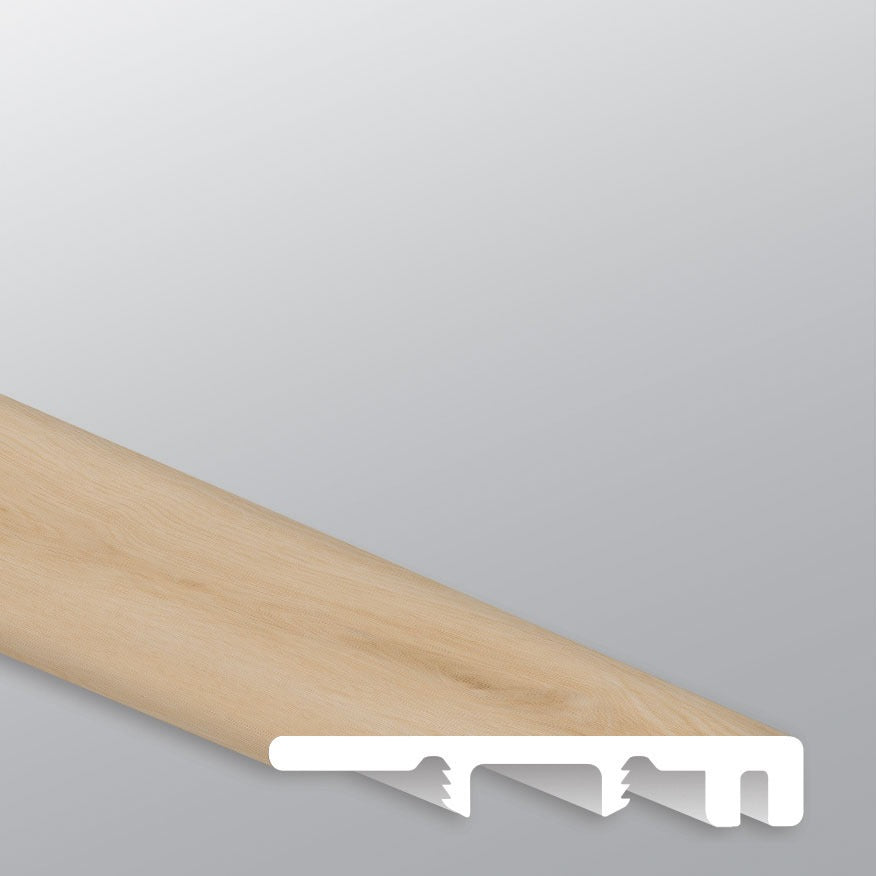 Laurel Fallonton end cap trim for rigid core SPC vinyl plank flooring