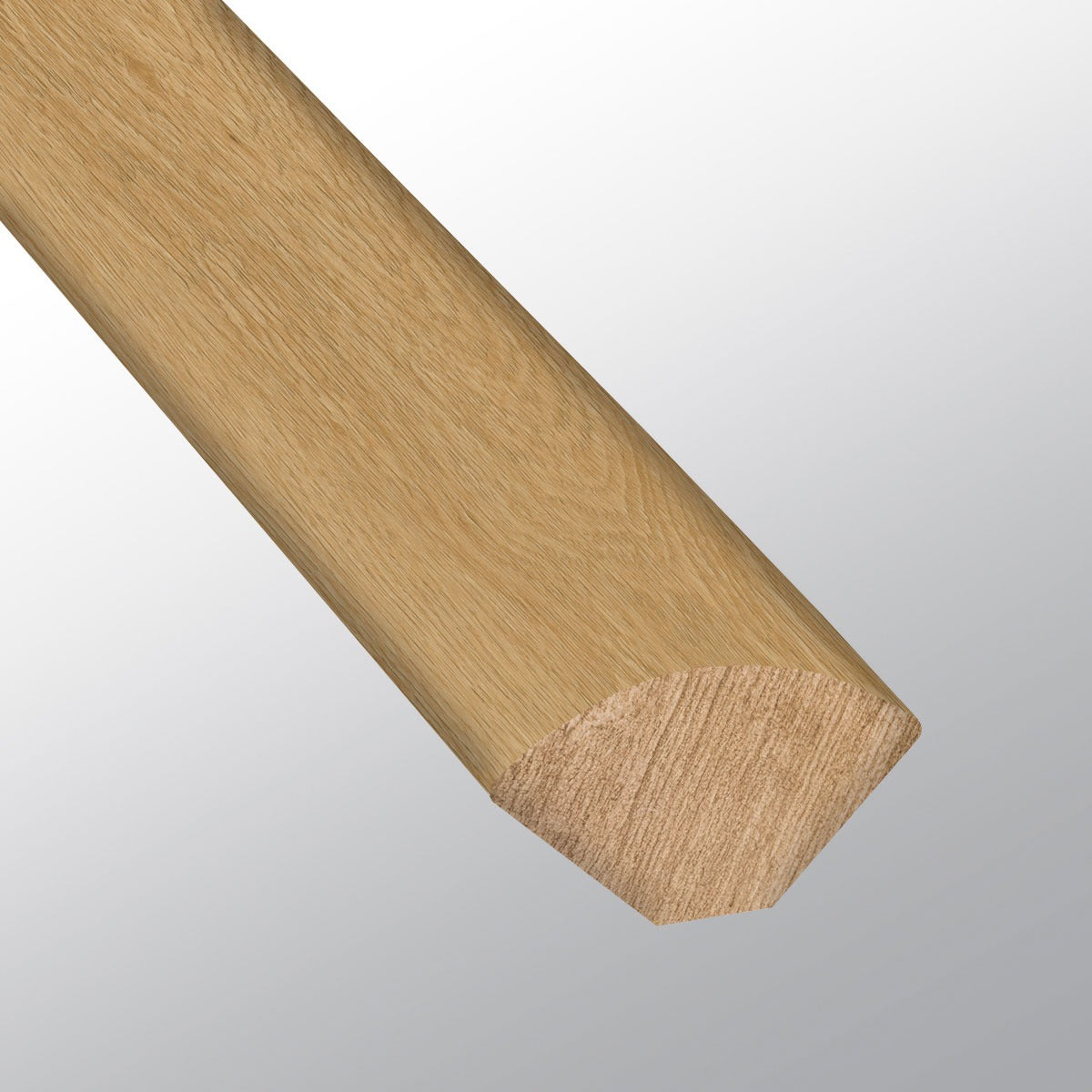 Laurel Reserve Bayside Buff quarter round trim for rigid core SPC vinyl plank flooring