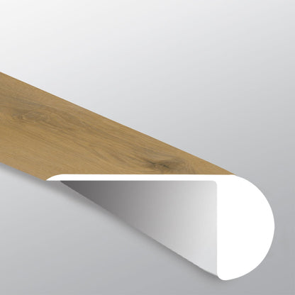 Laurel Reserve Scandi overlapping stair nose trim for rigid core SPC vinyl plank flooring