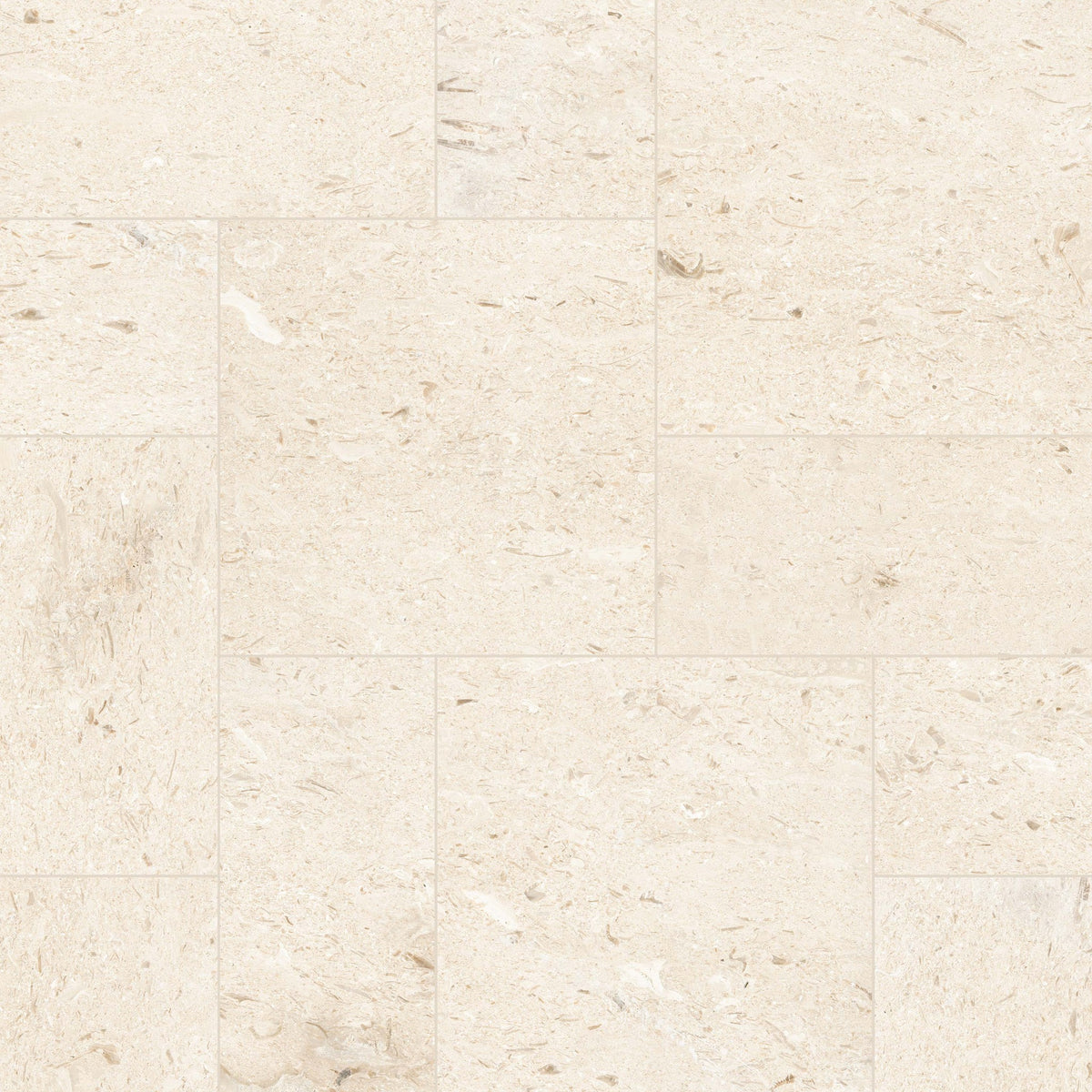 Mayra White natural stone pool coping, close up product view showing color and texture
