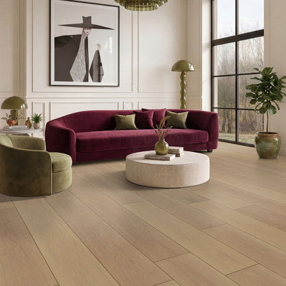 McCarran Reserve Whitlock engineered wood flooring installed in a living room