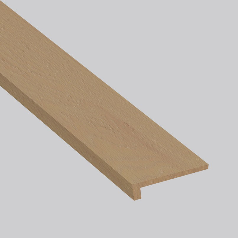 Whitlock square stair tread trim, matching McCarran Reserve Whitlock engineered wood