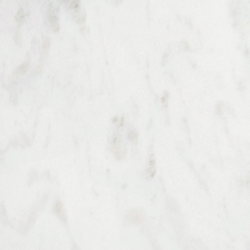 Absolute White marble slab, close up of the stone surface