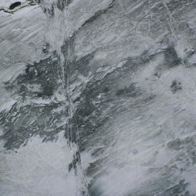Acquatic quartzite slab, close up of the stone surface