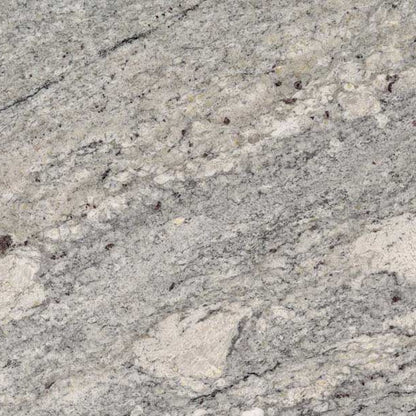 African Rainbow granite slab, wider view of the stone pattern