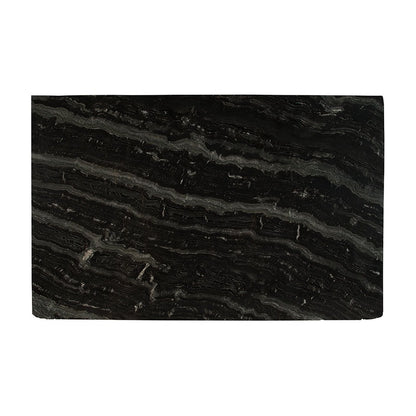 Agatha Black granite slab, full slab view