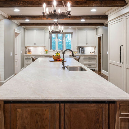 Allure quartzite installed in a room setting