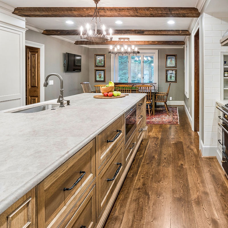 Allure quartzite installed in a room setting