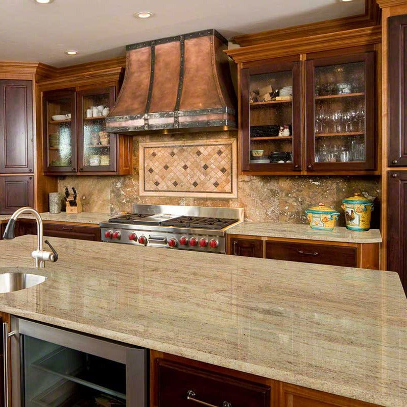 Astoria granite countertop installed in a kitchen