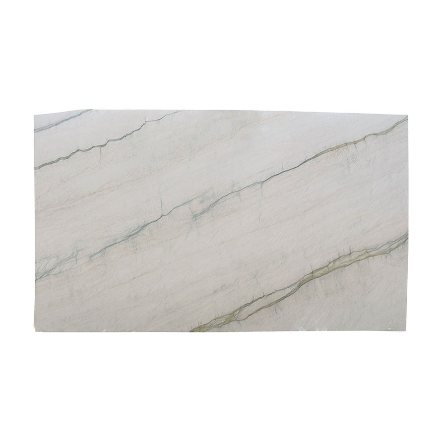 Audacia quartzite slab, full slab view