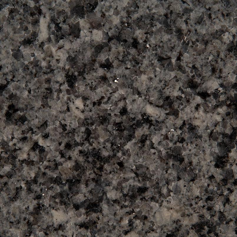 Azul Platino granite slab, close up of the surface