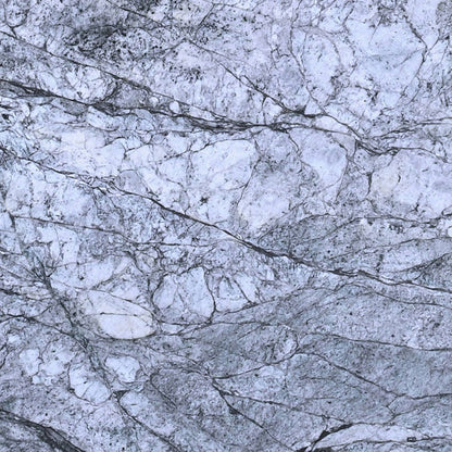 Azure Mist granite slab, close up of the surface