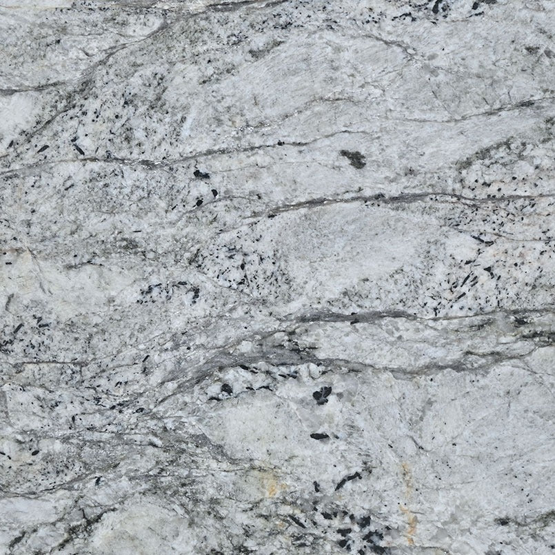 Azure Mist granite slab, wider view of the stone pattern