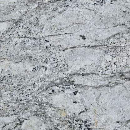 Azure Mist granite slab, wider view of the stone pattern