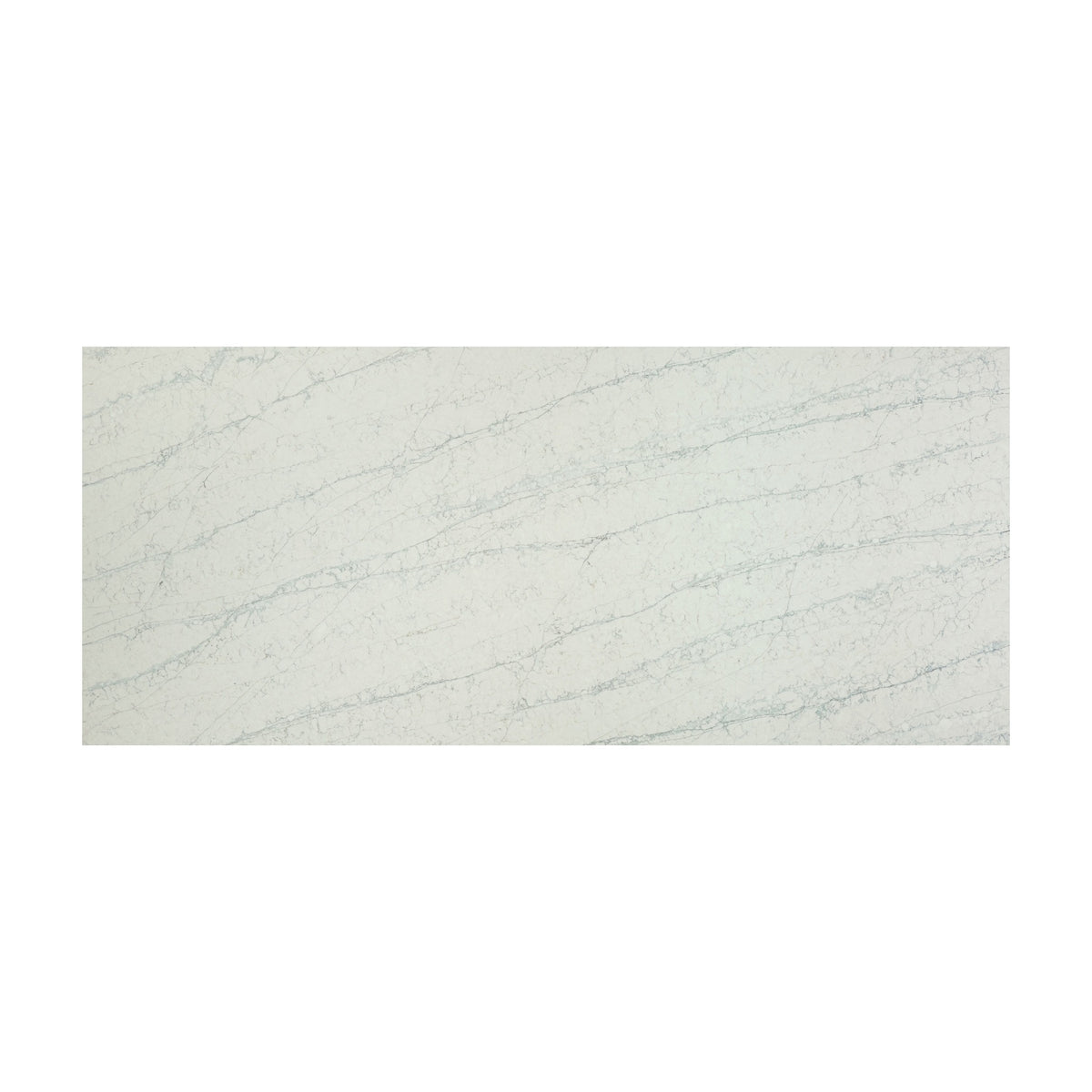 Azurmatt LumaLuxe quartz slab, full slab view